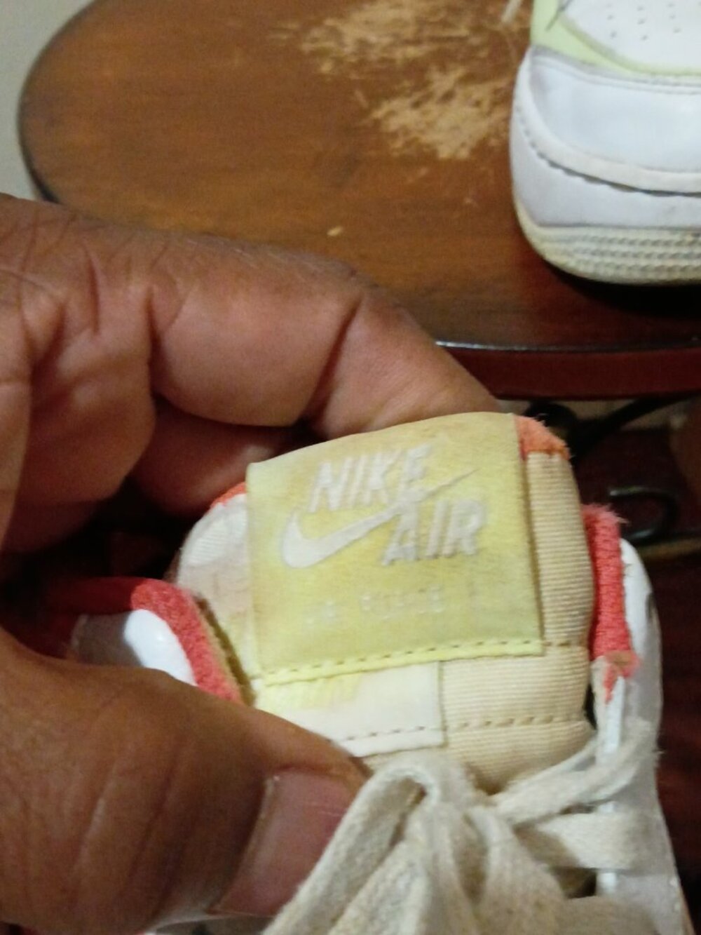 Nike Air Force 1 Shadow White Magic Ember Shoes CI0919-110 Women's Size 8.5 - Picture 6 of 13